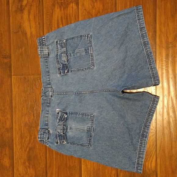 St John's bay men blue jean shorts - Picture 8 of 8